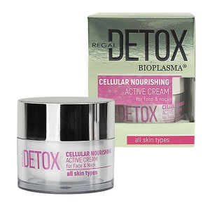 Подхранващ дневно-нощен крем за лице Regal Detox – Rosa Impex